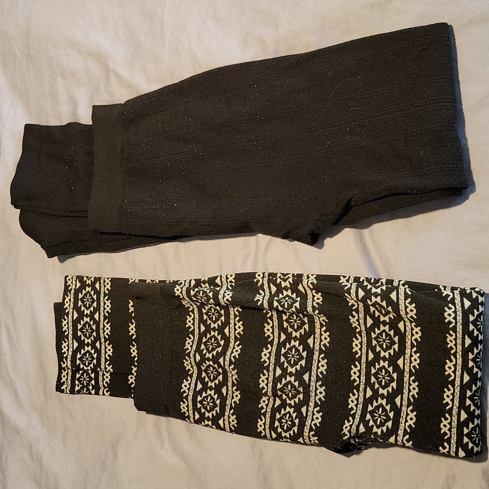 2 pair leggings
